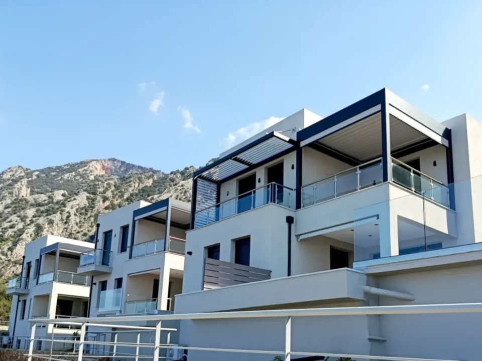 Βιοκλιματική πέργκολα, Βέργα