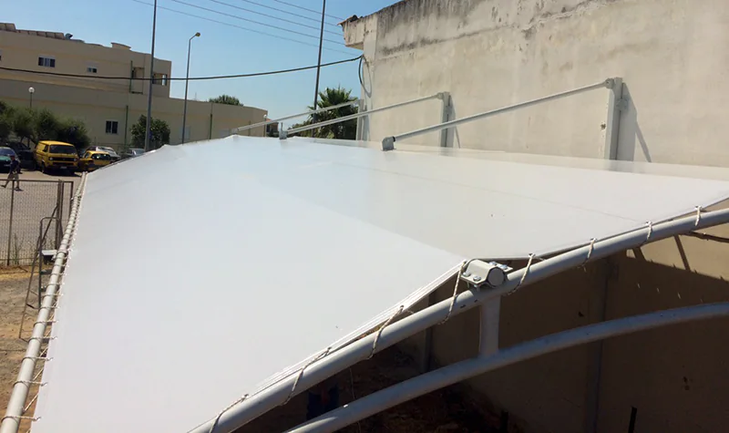 Parking shading, Kalamata