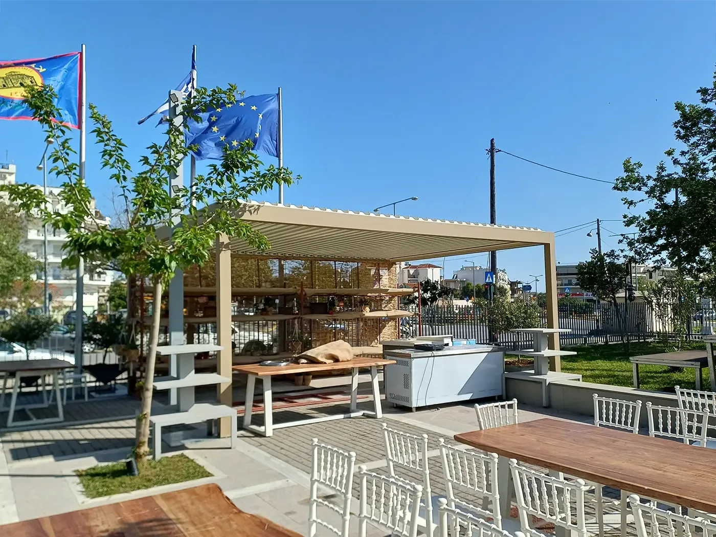 Bioclimatic pergola, Kalamata