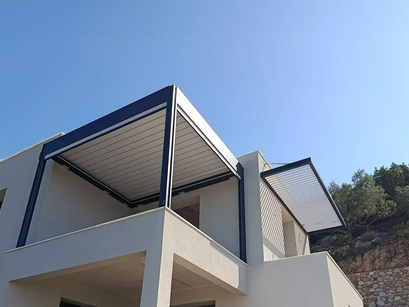 Βιοκλιματική πέργκολα GLM Mykonos, Βέργα (3/3)